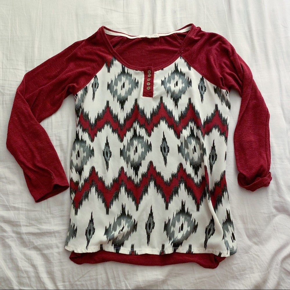 Patterned Top